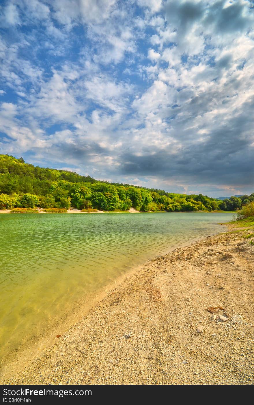 Shore of the lake