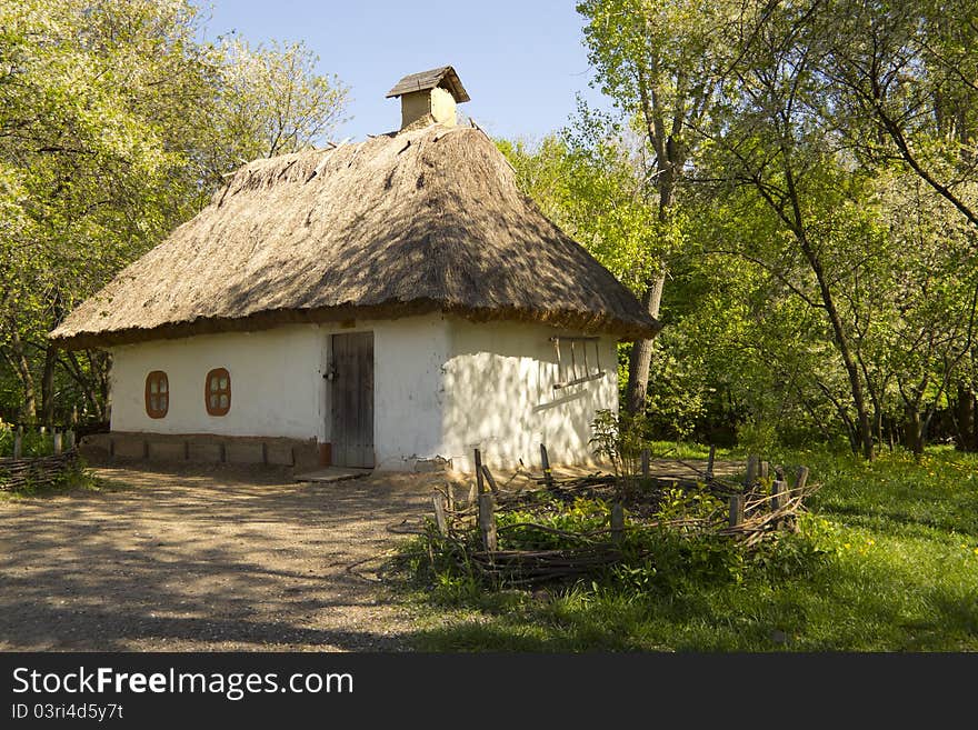 Ukrainian rural home