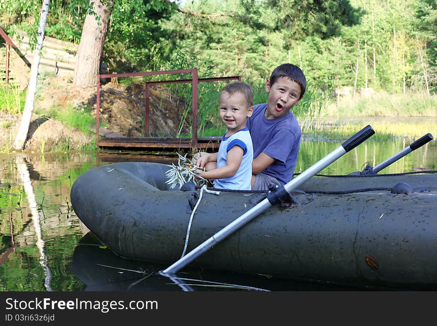 Little Boys Boating