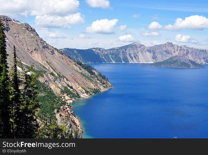 South Shore Crater Lake and Wizard Island