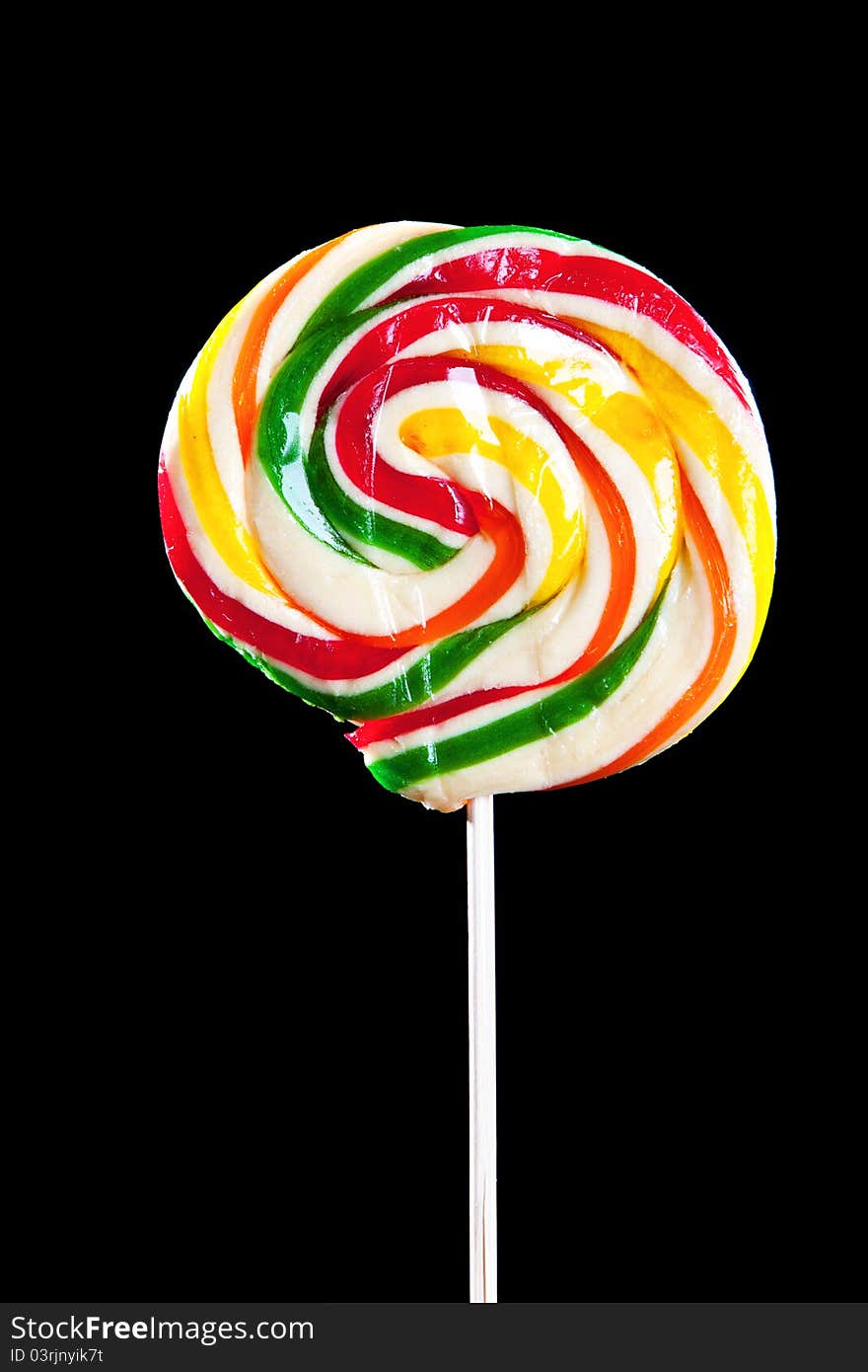 Lollipop on a stick