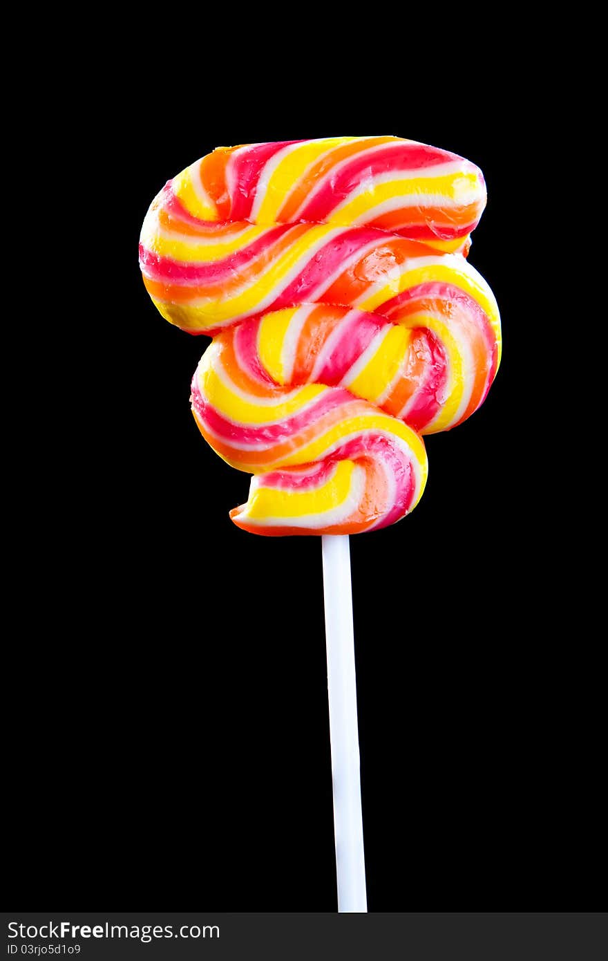 Lollipop on a stick