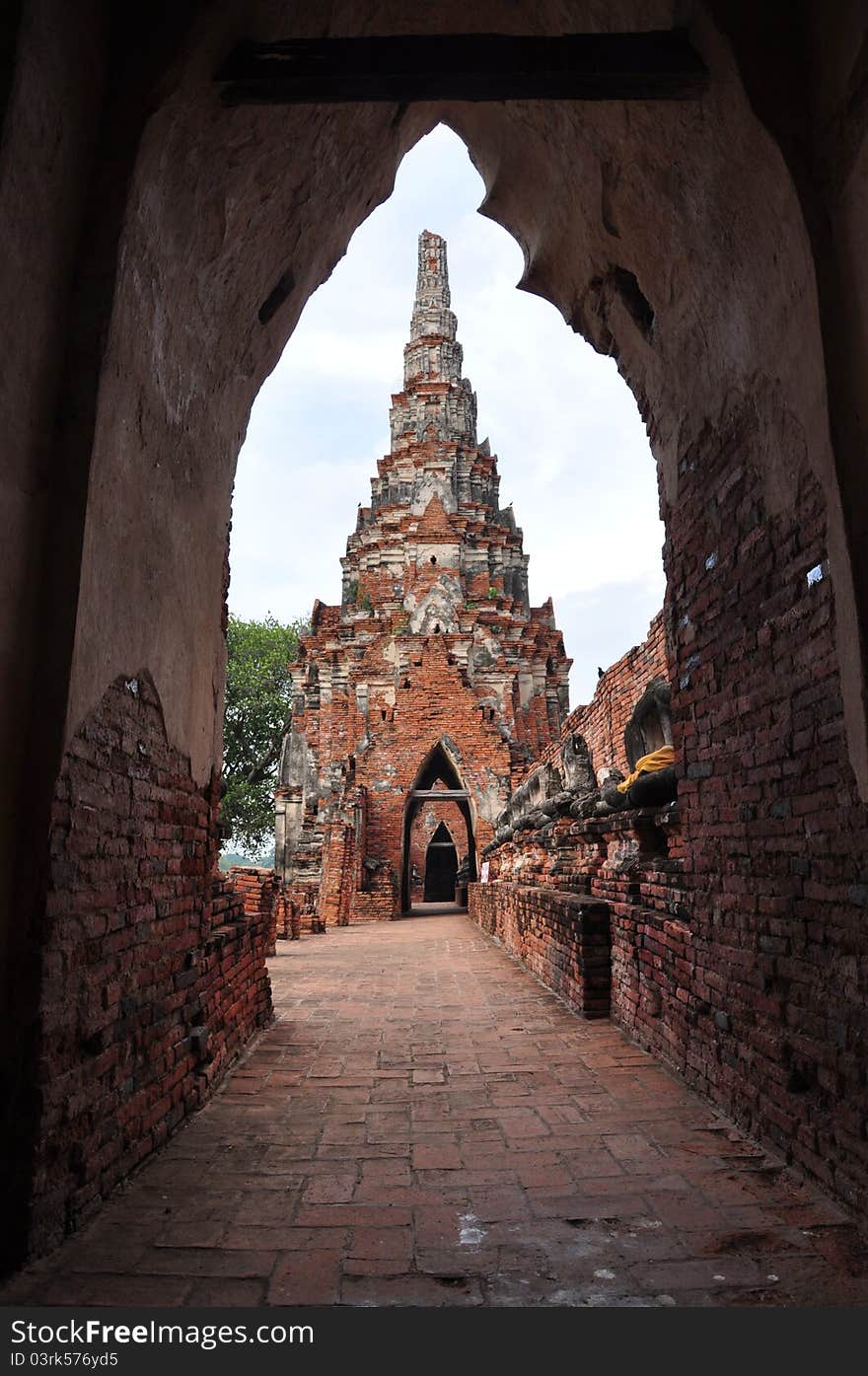 World's heritage from Wad Praseesunpetch , Ayudthaya , Thailand. World's heritage from Wad Praseesunpetch , Ayudthaya , Thailand.