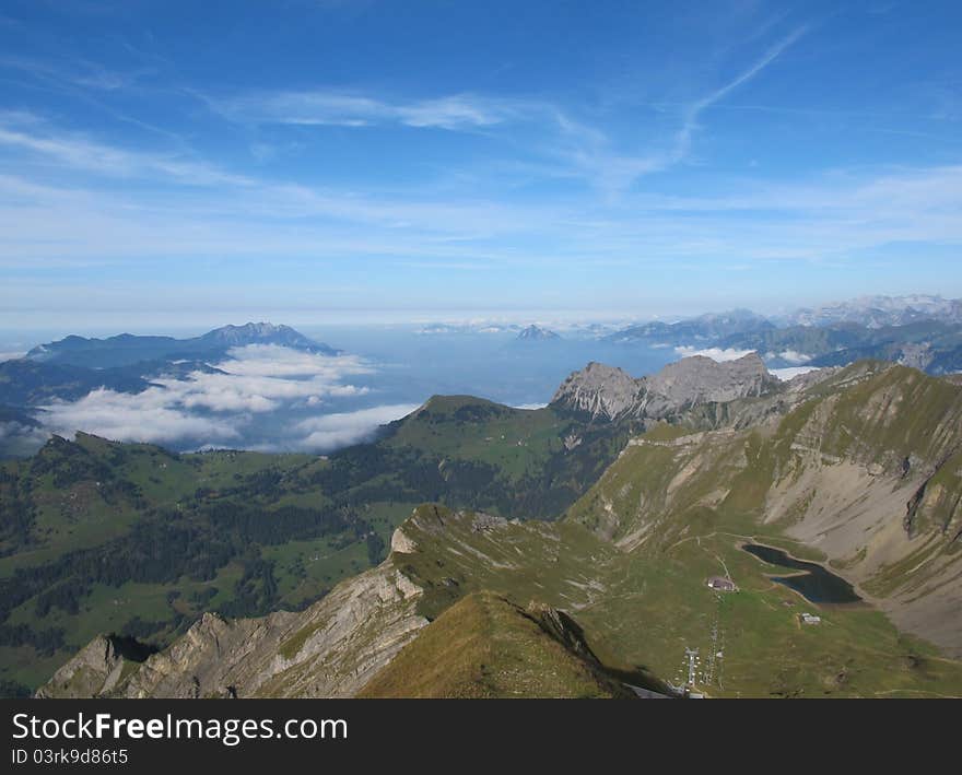 Fog over Lucerne