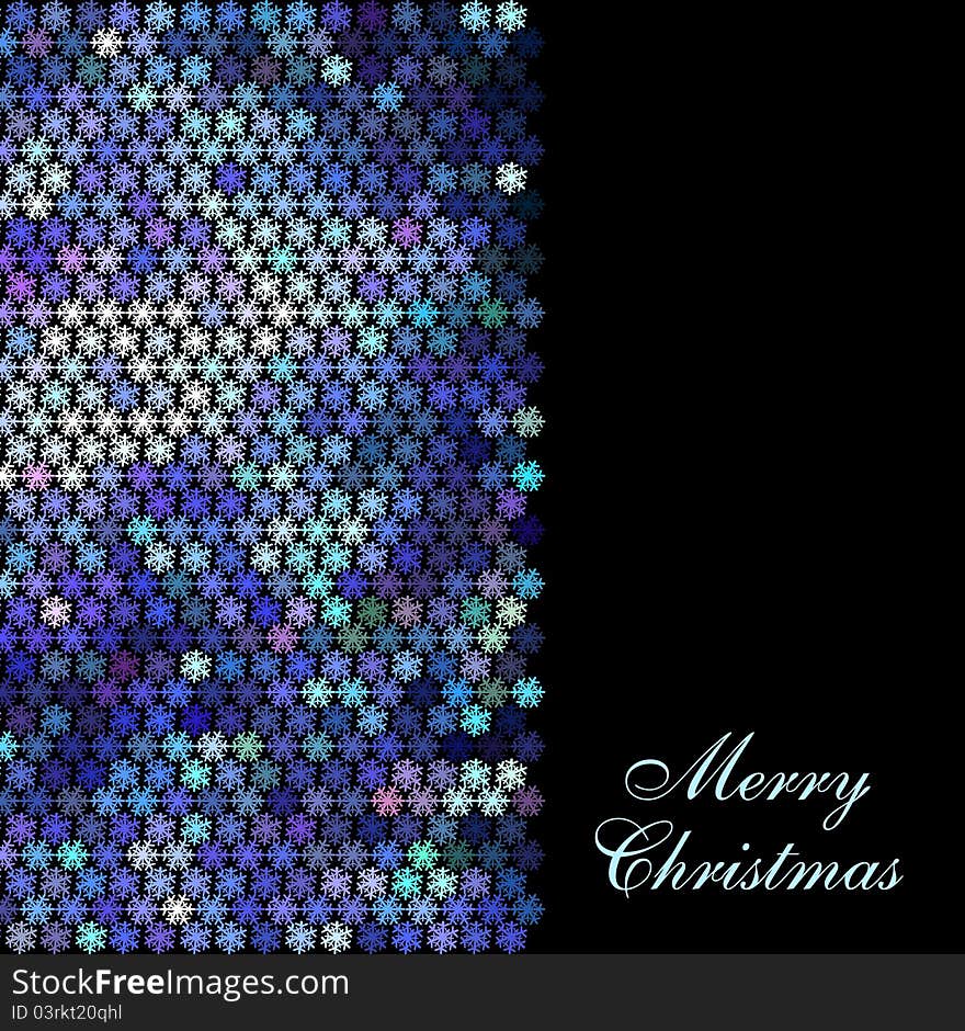 Shiny winter abstract background collection