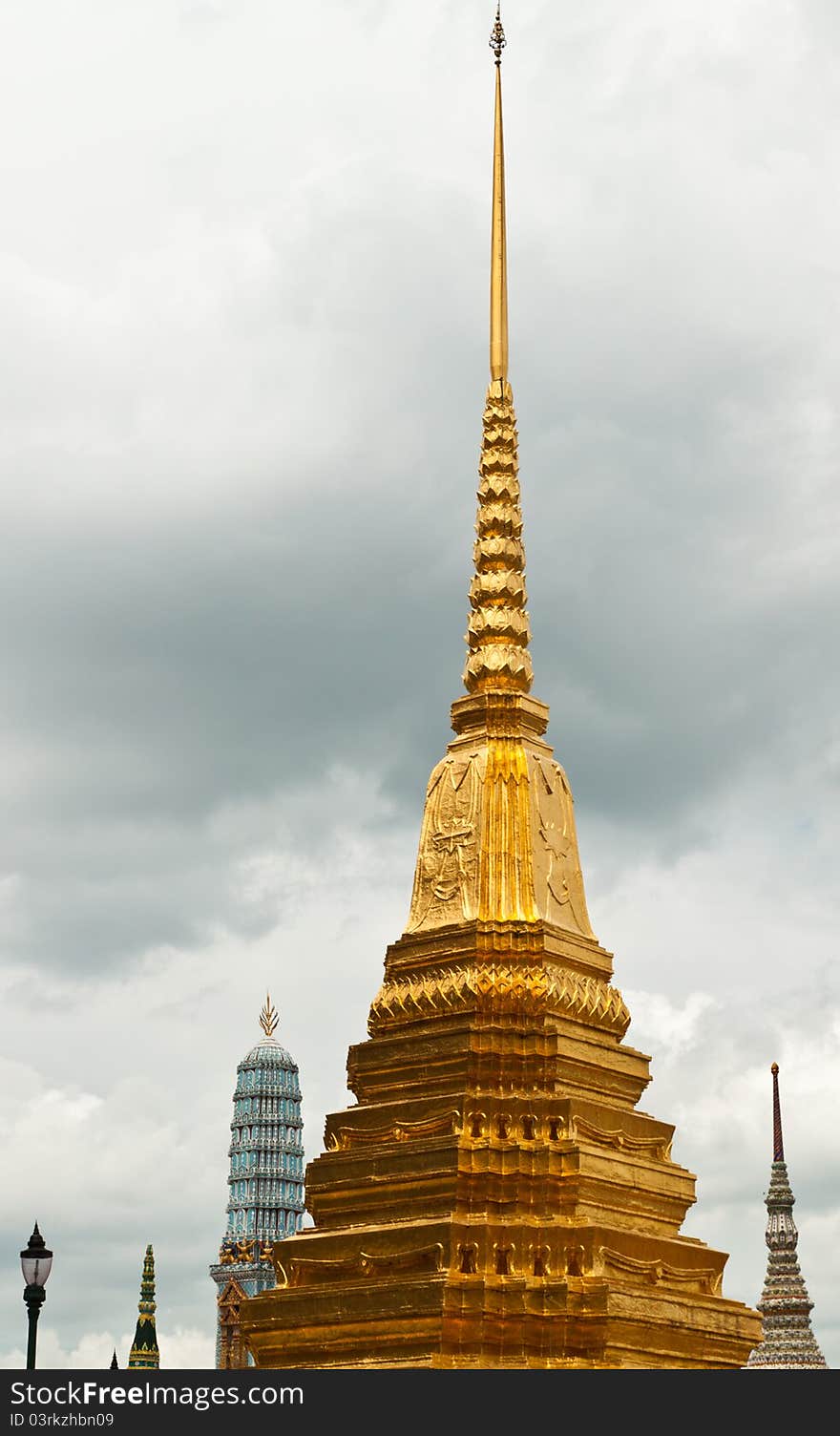 A beautiful pagoda in thailand