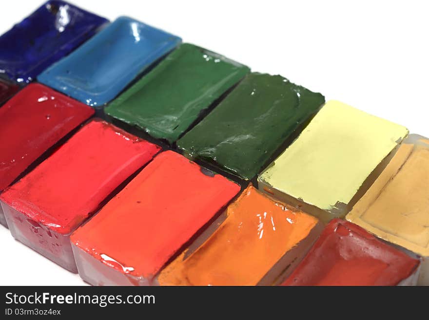 Set Of Paints