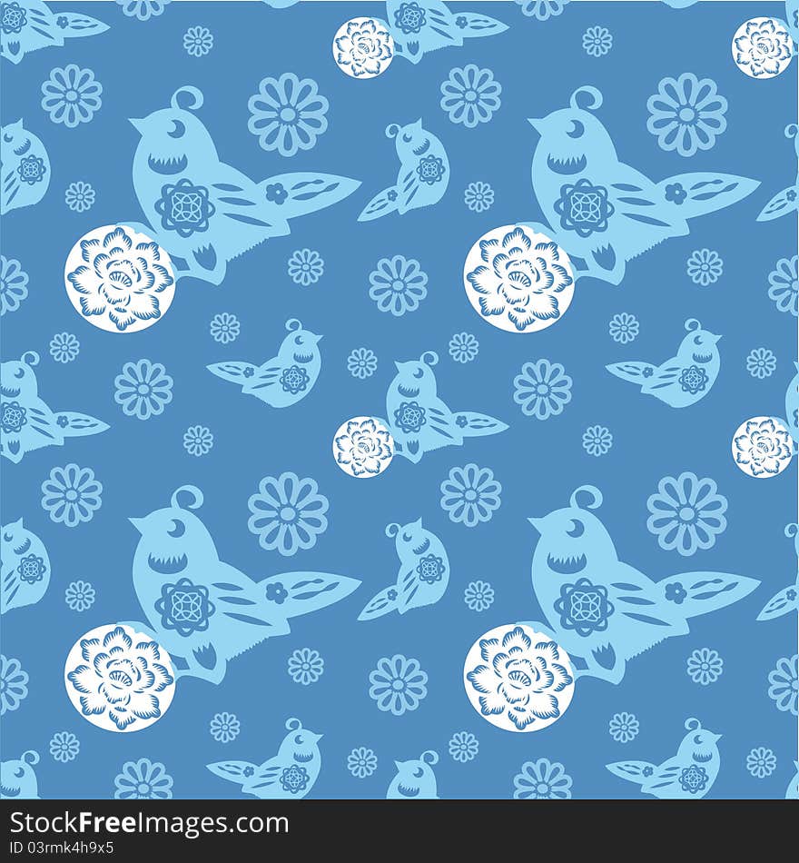 Chinese Pattern Background