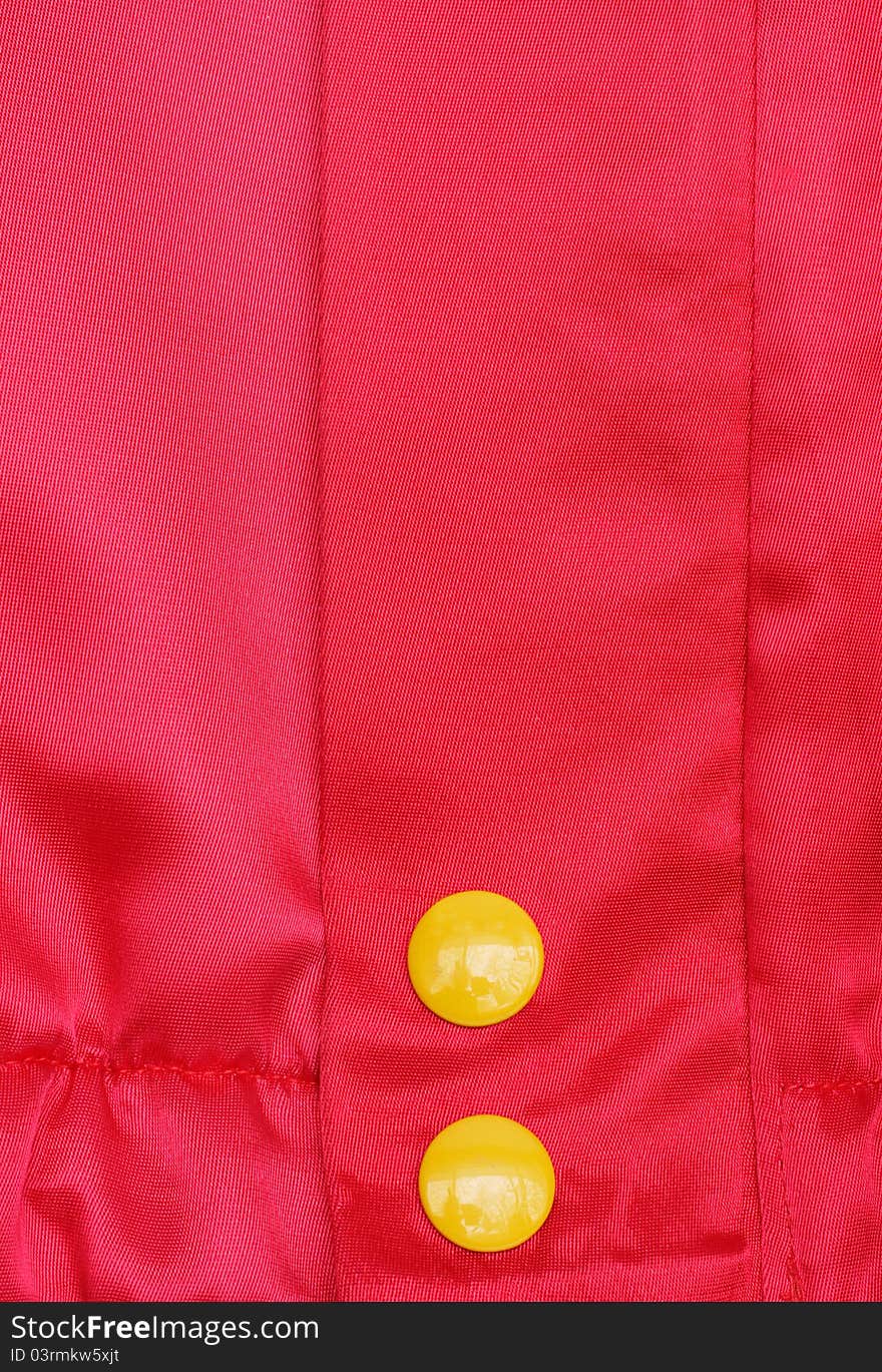 Red silk jacket