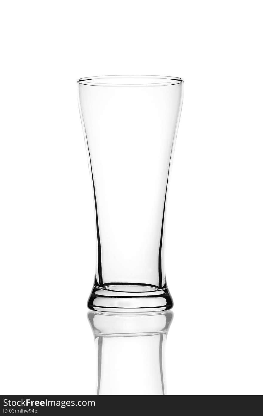 Empty Glass Isolated