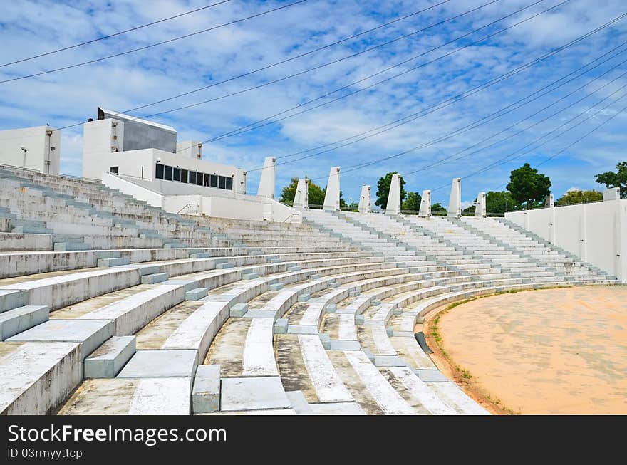 Amphitheater Seats empty