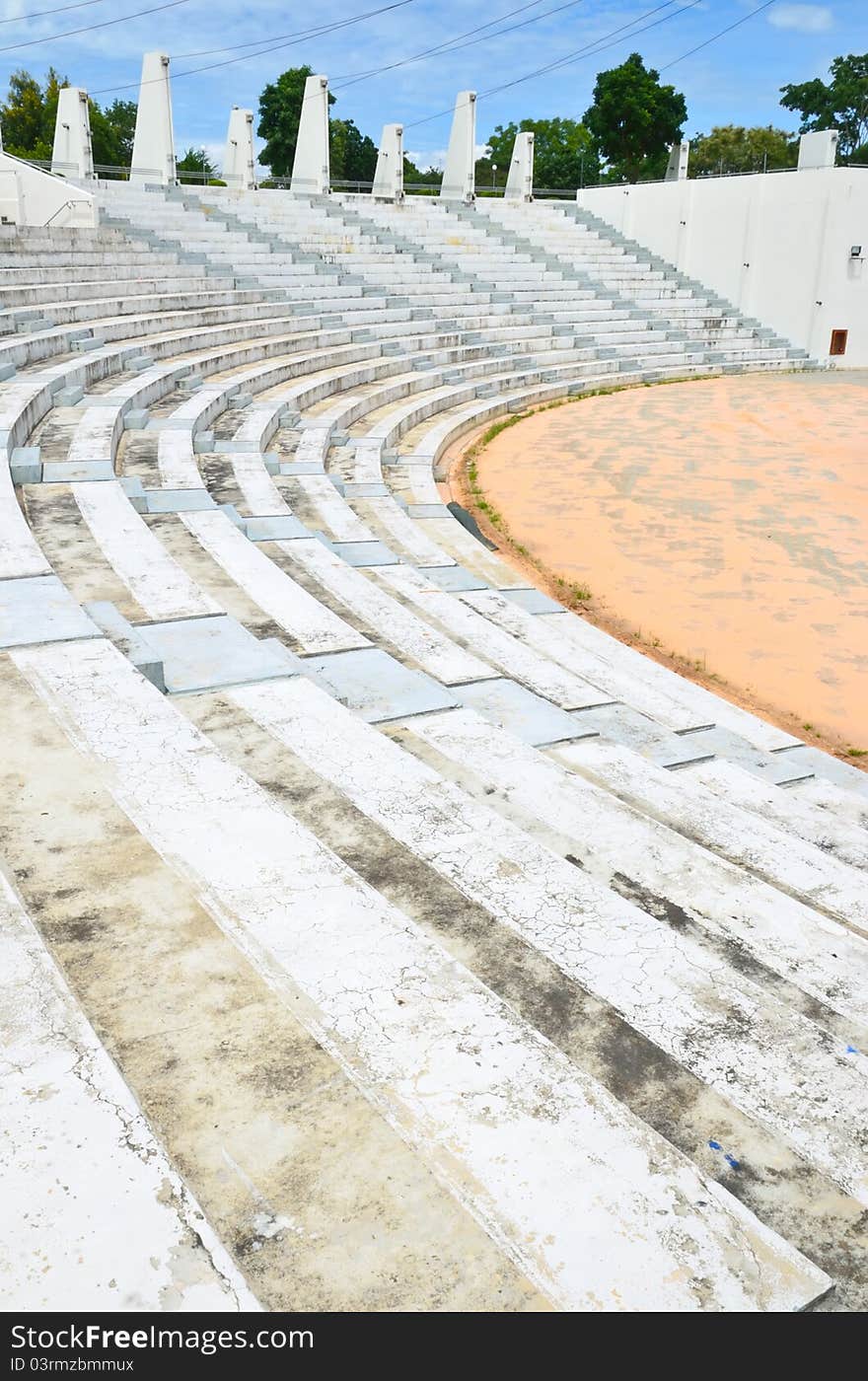 Amphitheater Seats empty