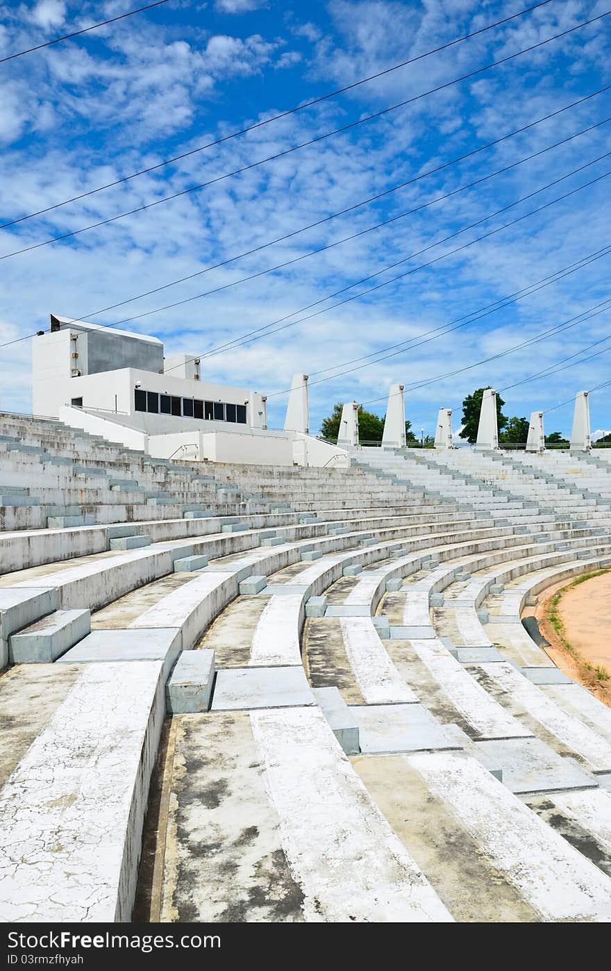 Amphitheater Seats empty