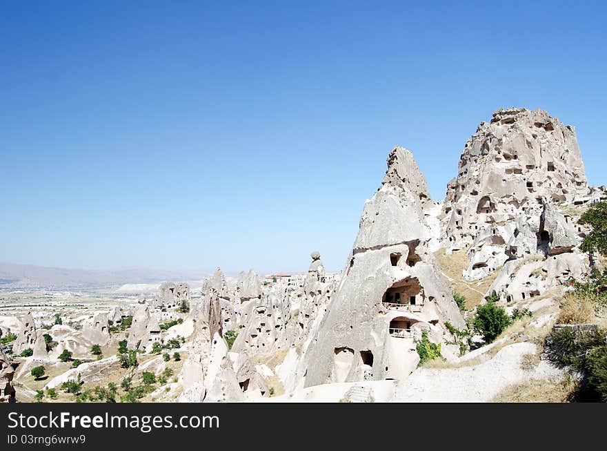 The speciel stone formation of cappadocia