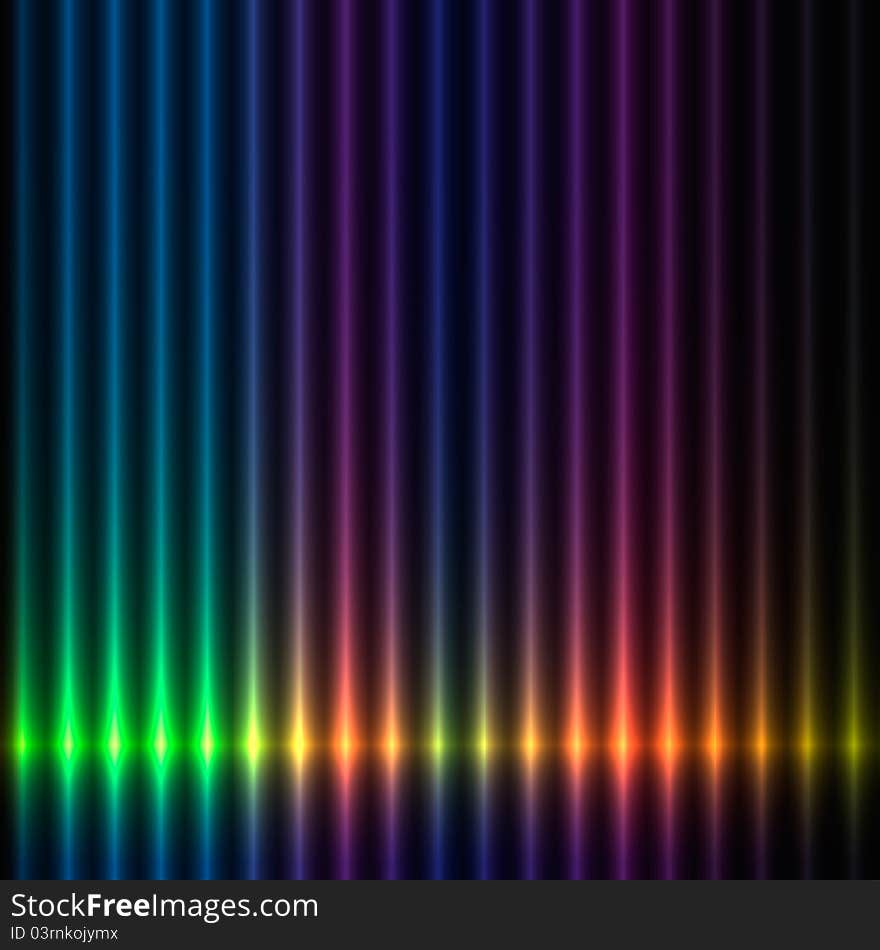 Abstract design colorful lights background