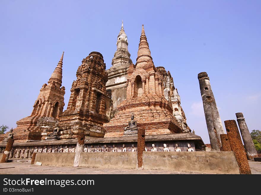 Ancient remains or sukhothai or History Thai. Ancient remains or sukhothai or History Thai