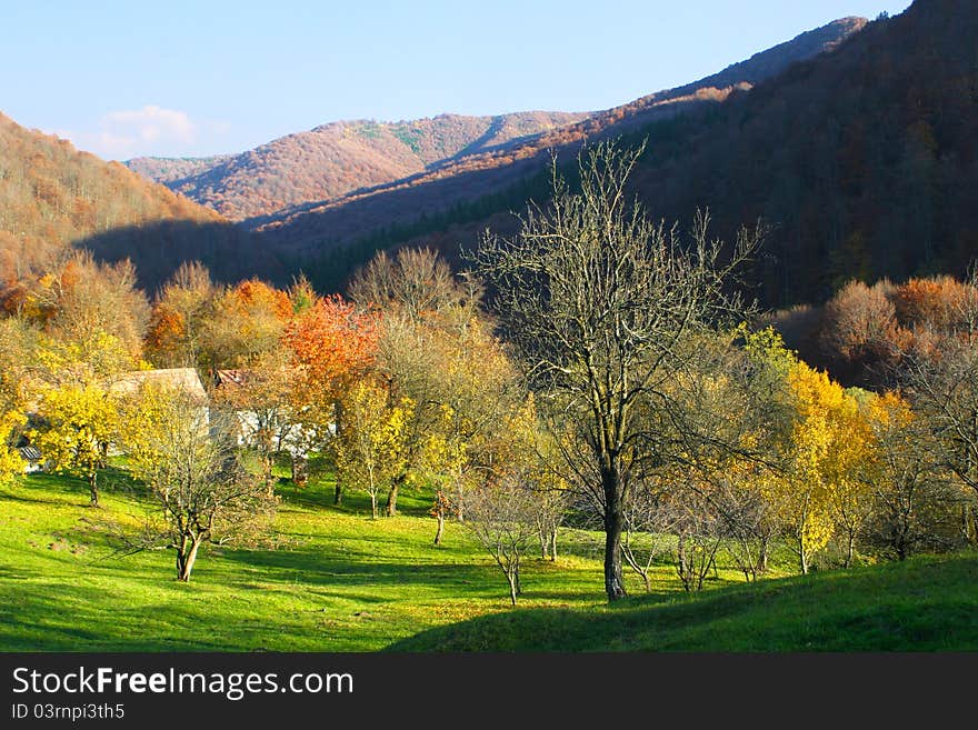 Mountains in Transylvania