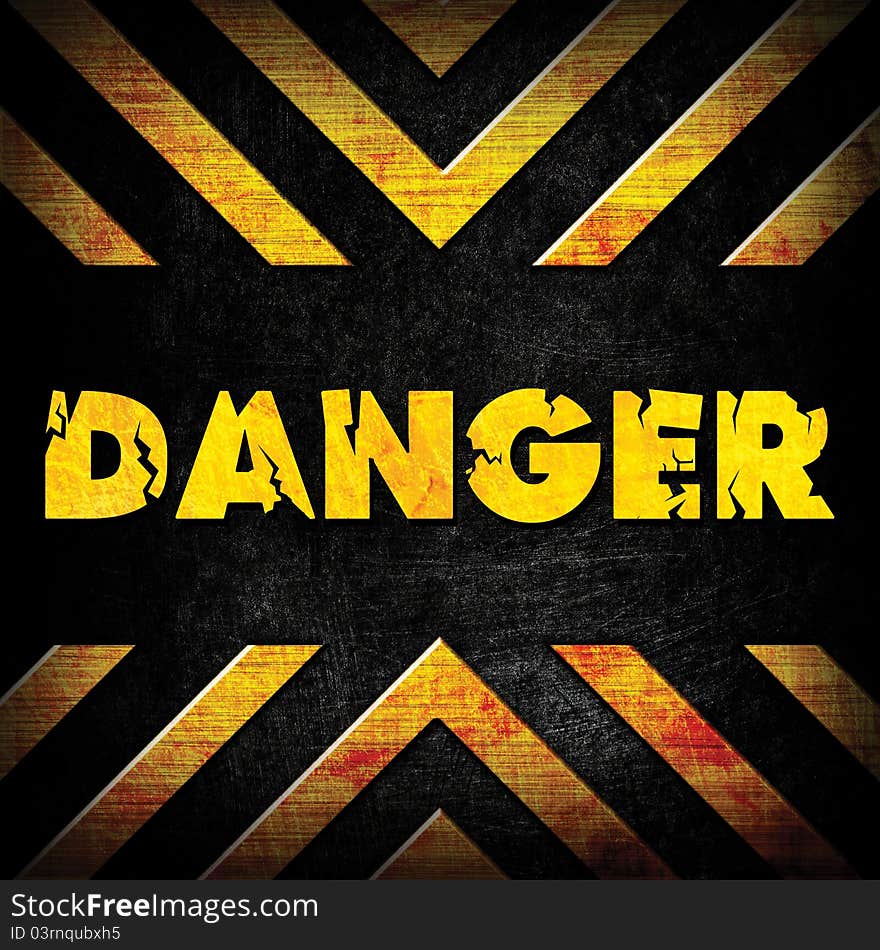 Danger background