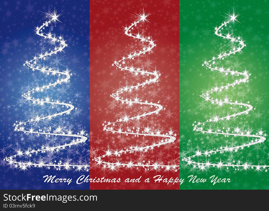 Christmas and New Year background. Christmas and New Year background