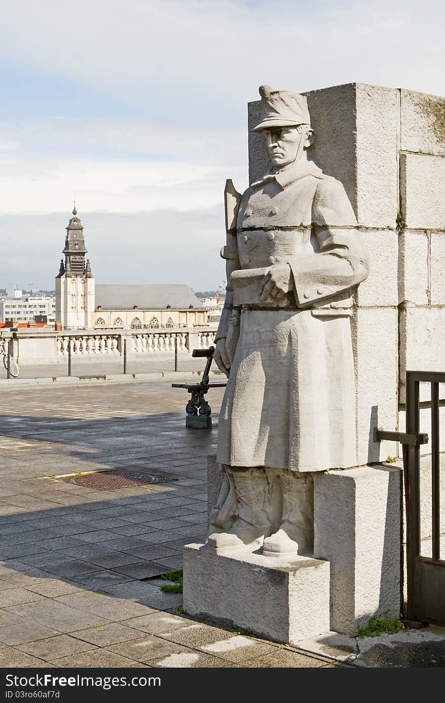 Brussels Statue