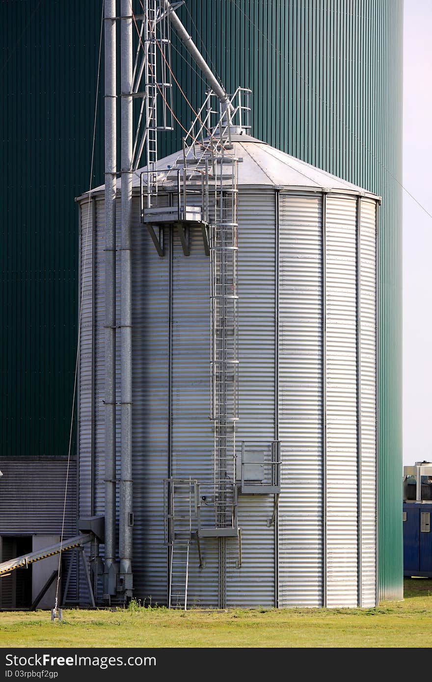 Small and big silo