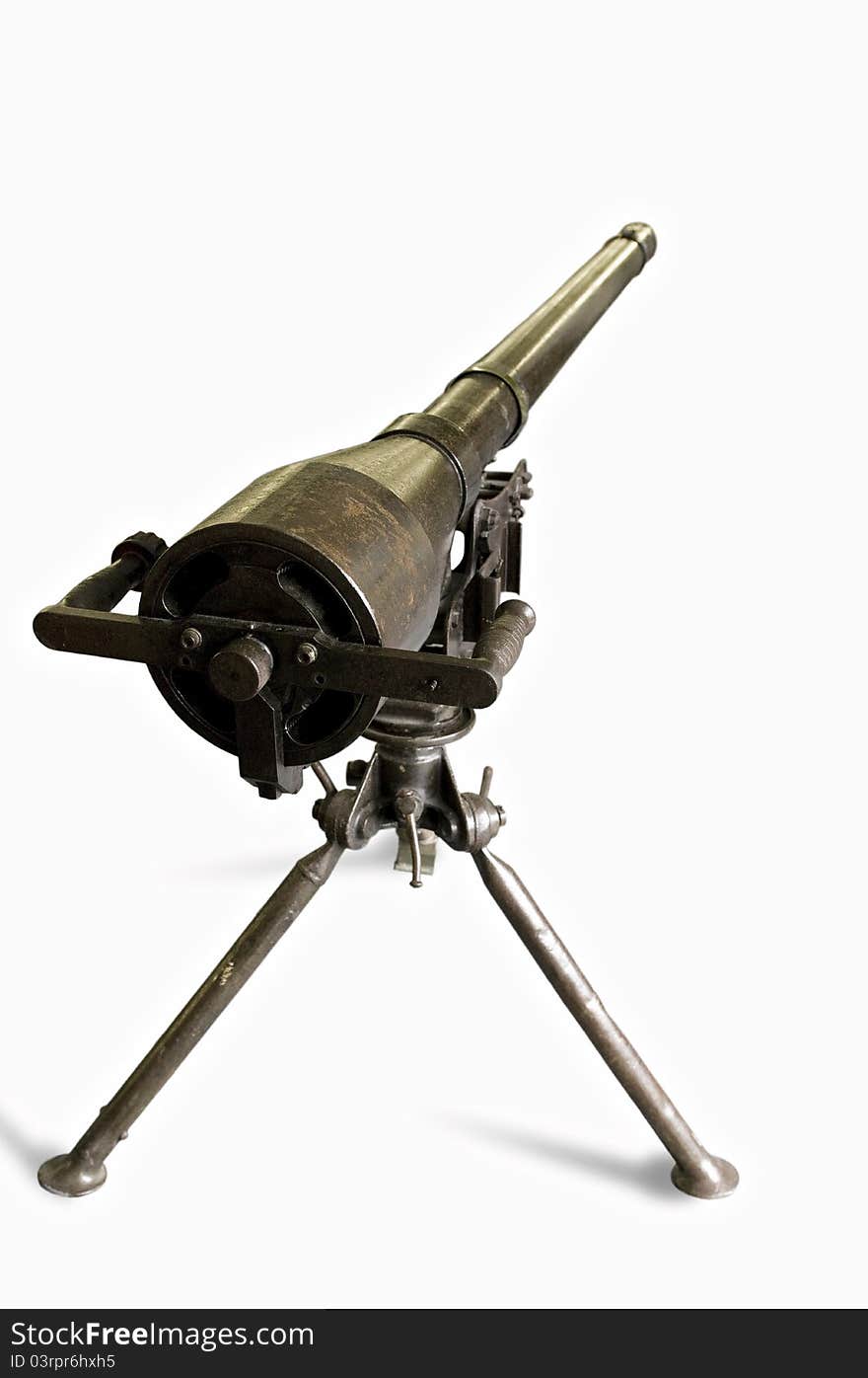 Picture of an army weapon called recoilless rifle. Note: PNG or isolated image is available upon request. Picture of an army weapon called recoilless rifle. Note: PNG or isolated image is available upon request