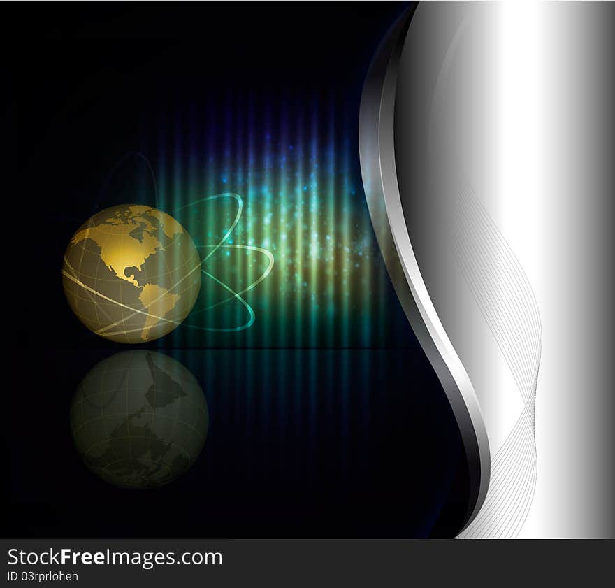 Abstract business background. Vector illustration