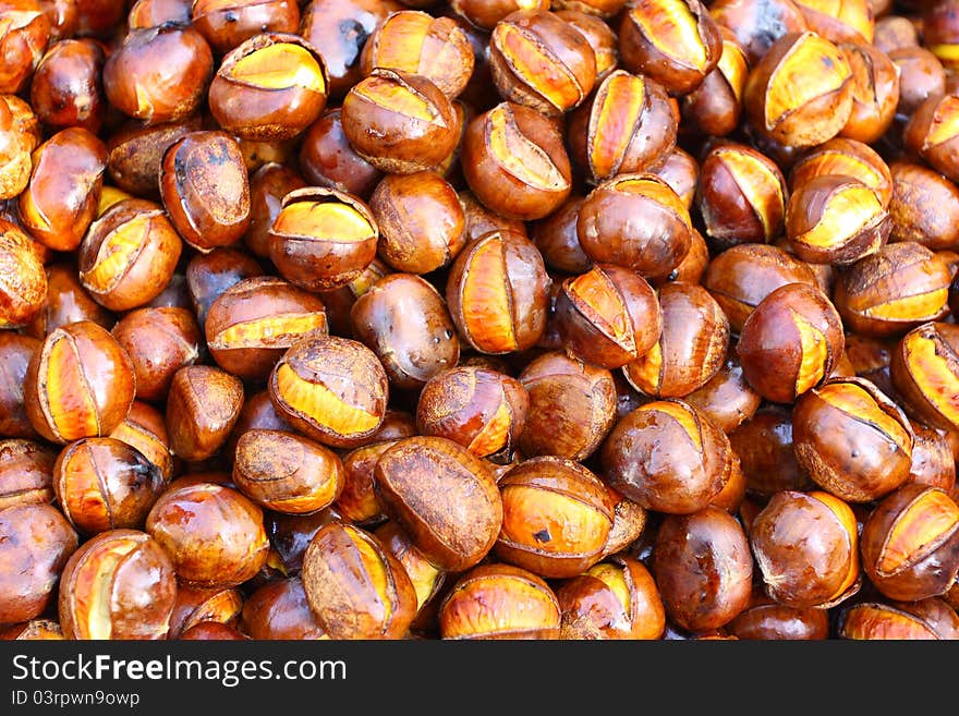 Abstract Background Of Chestnut