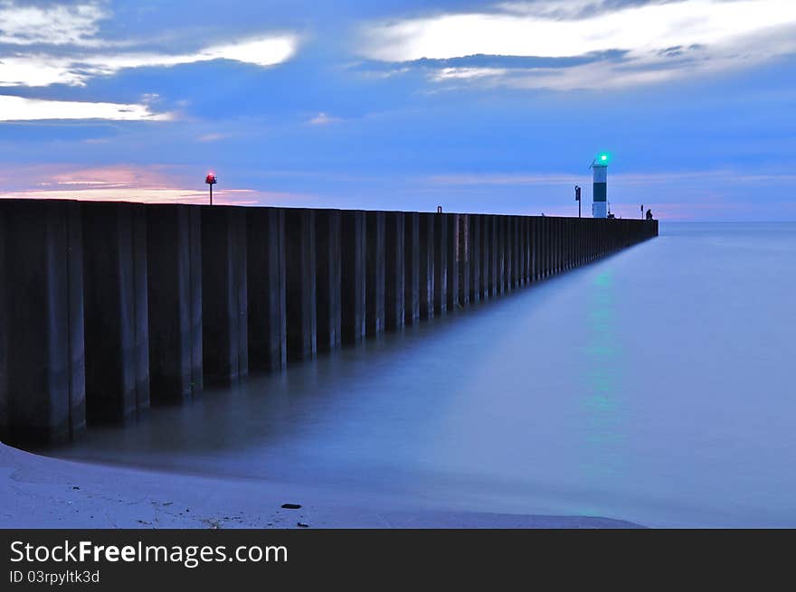 At the Pier