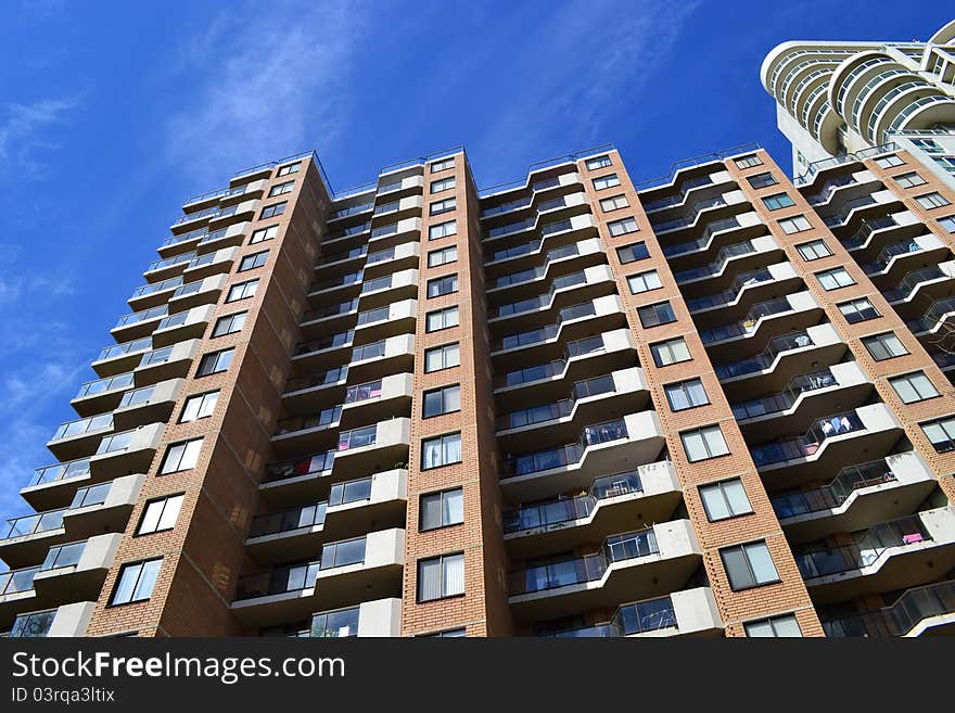 Apartment buildings in Sydney