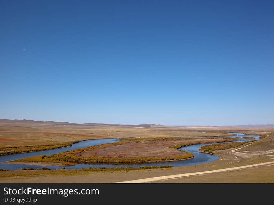 Argun River is the boundary of China and Russia, Length of 1620 kilometers