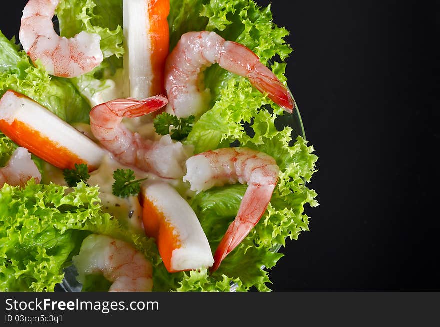 Shrimp salad