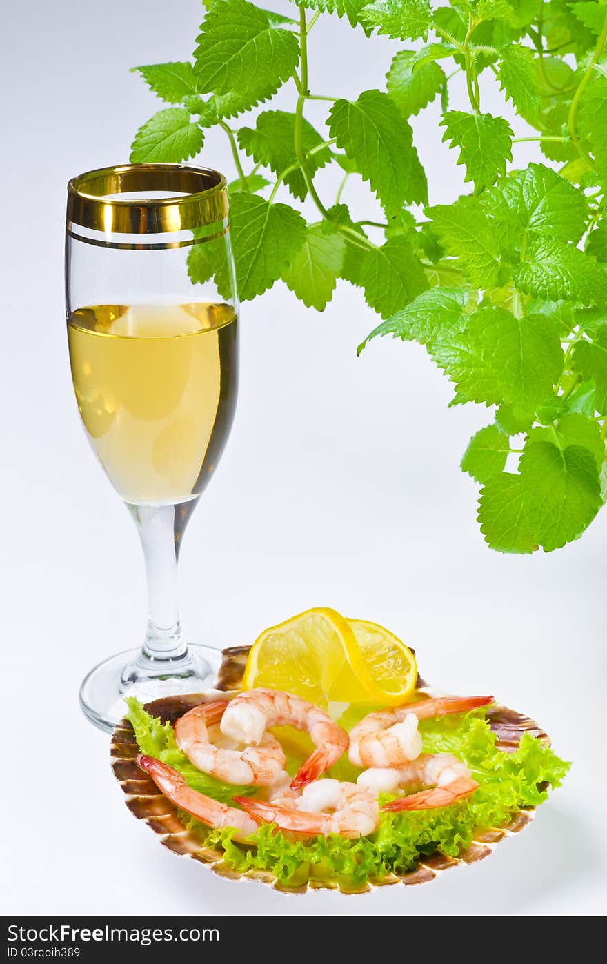 Shrimp salad