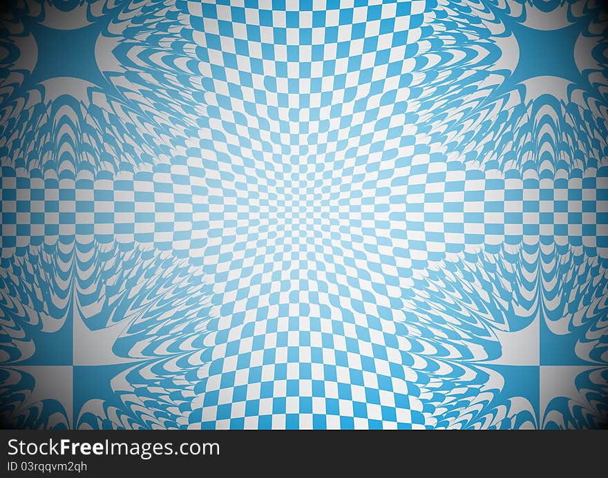 Abstract checkered background