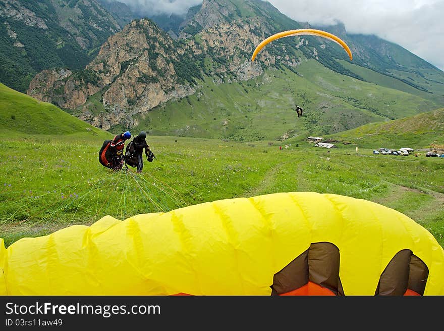 Paragliders