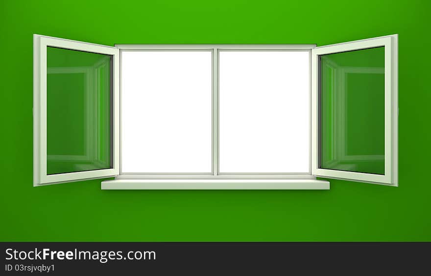 Opened Window