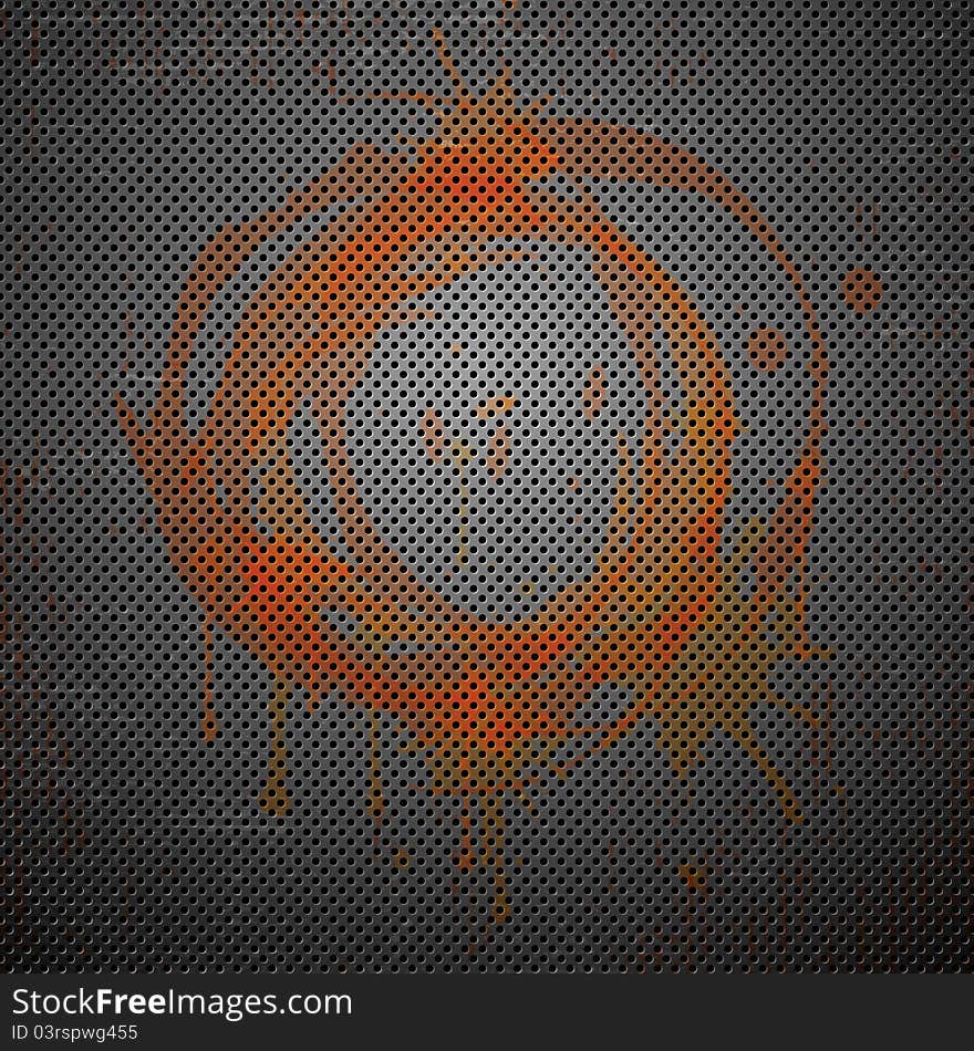 Abstract metallic background. Vector illustration. Eps10/