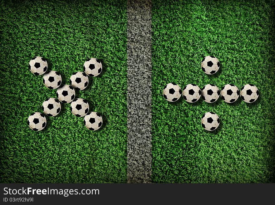 Symbol of football - Soccer symbol