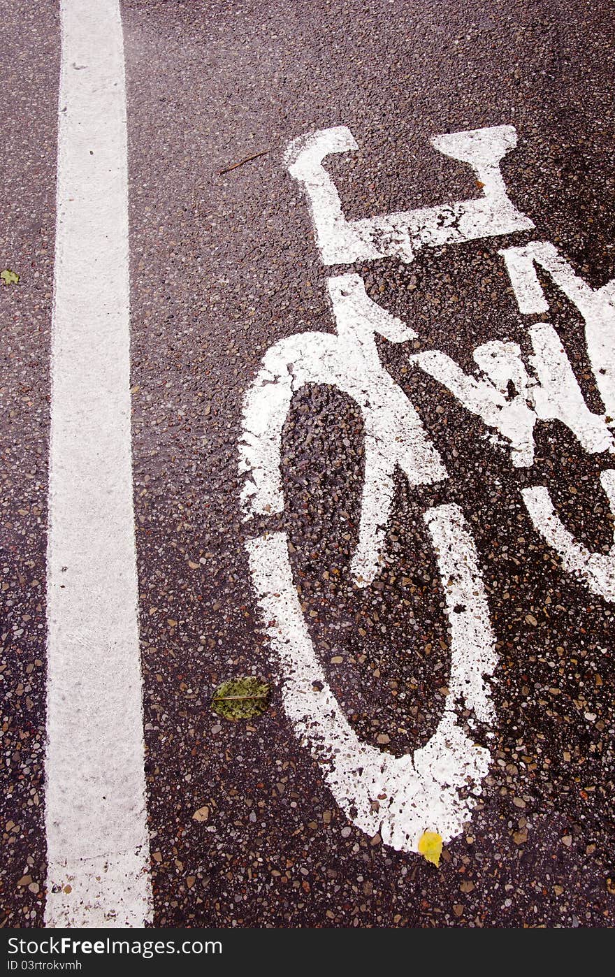 Rain On The Bicycle Track