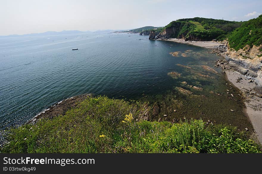 Landscape Of Sea Beach