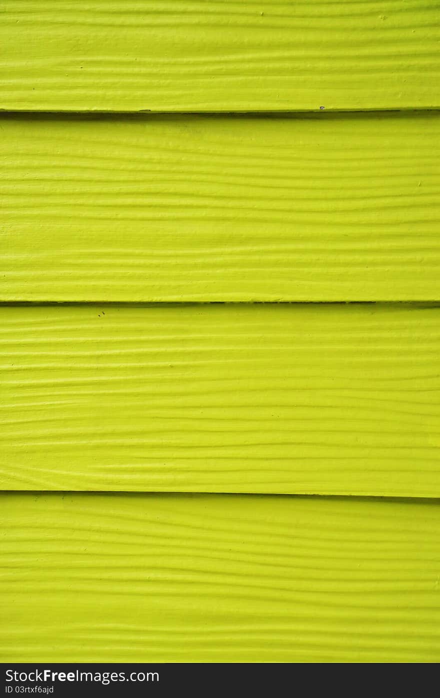 Yellow wood wall