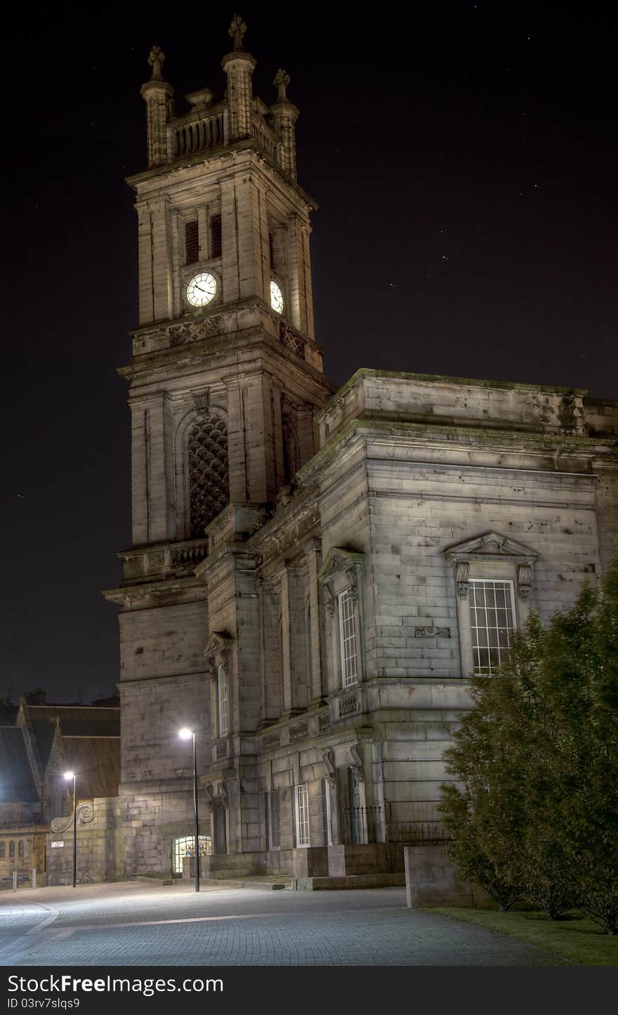 The old St Stephen´s church in Edinburgh, Scotland. The old St Stephen´s church in Edinburgh, Scotland.