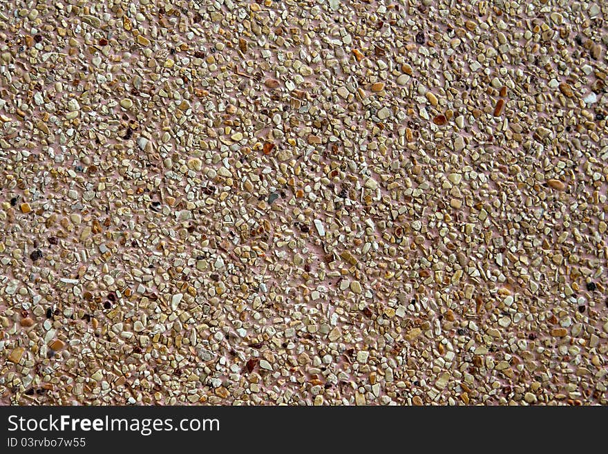 Sand wash floor by texture background