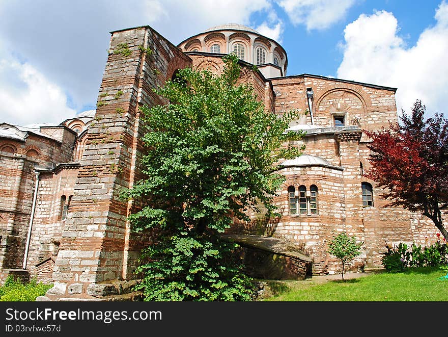 Ancient Chora Church in Istanbul, Turkey