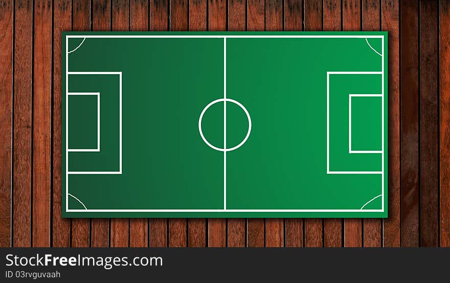 Football tactical board