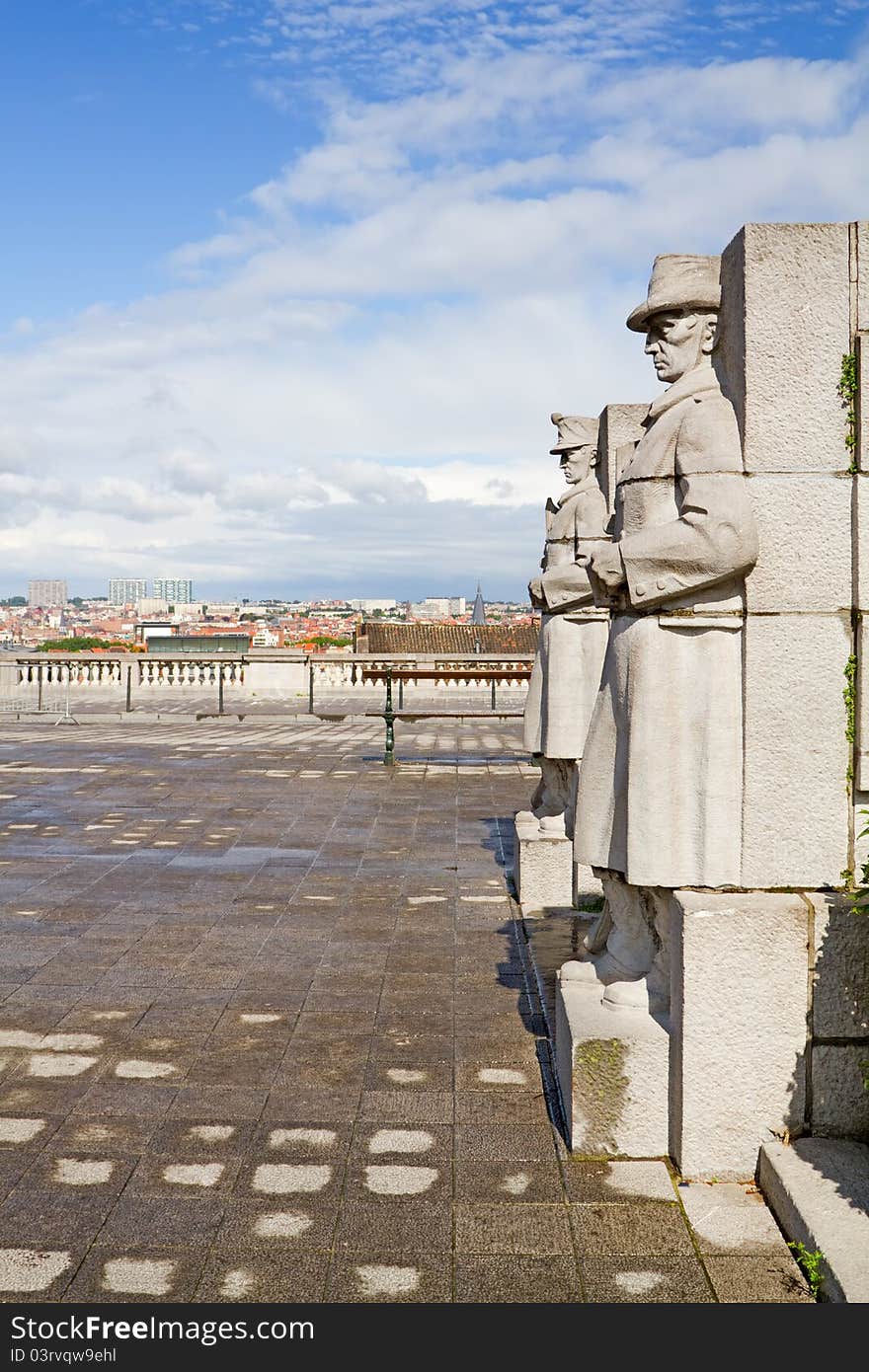 Brussels Statues