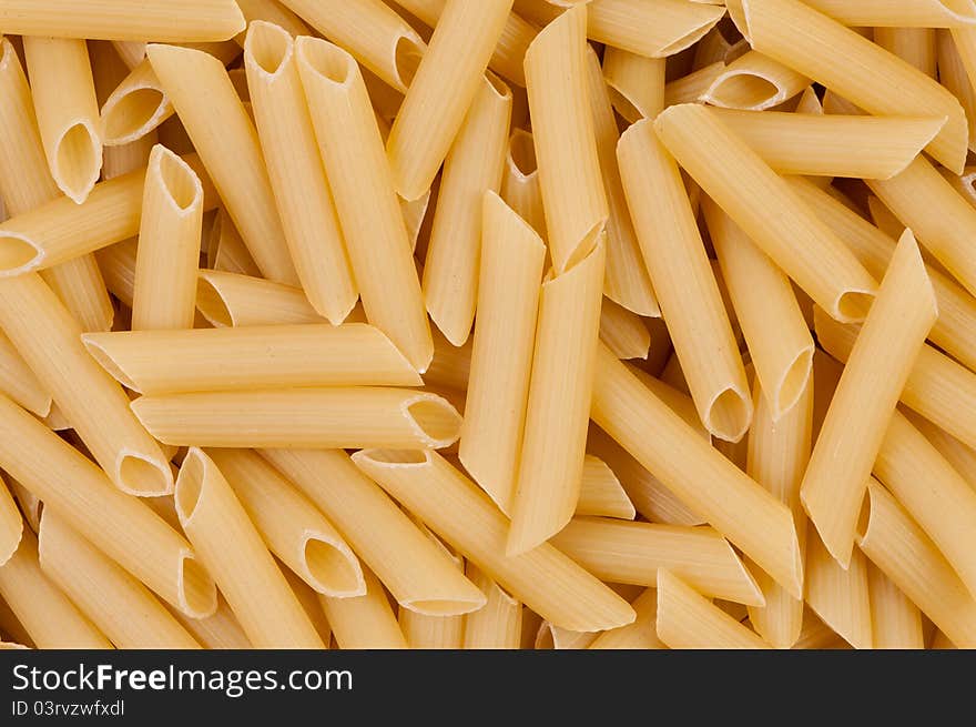 Pasta closeup.