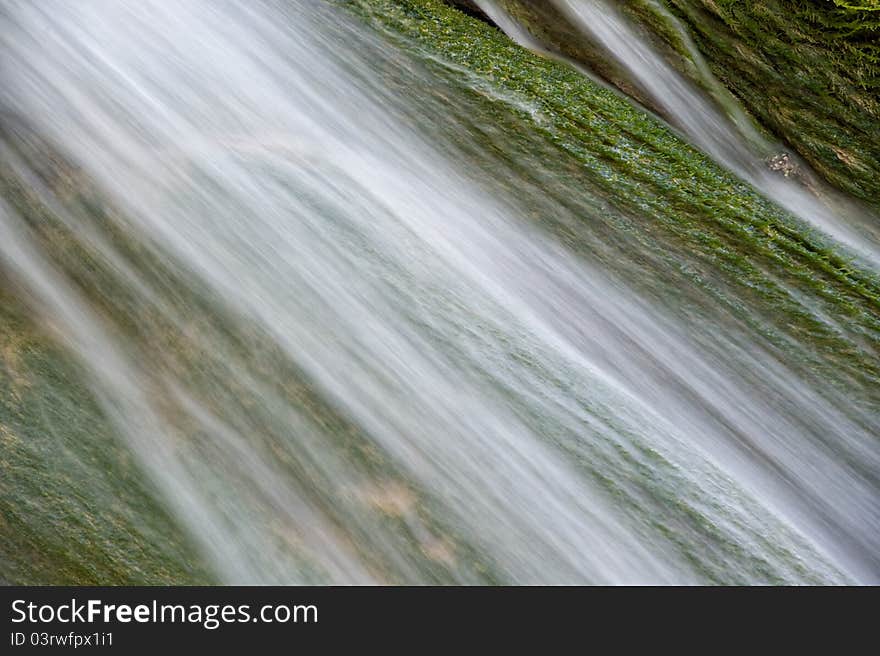 Waterfall at Plivicka Jezera Plitvice