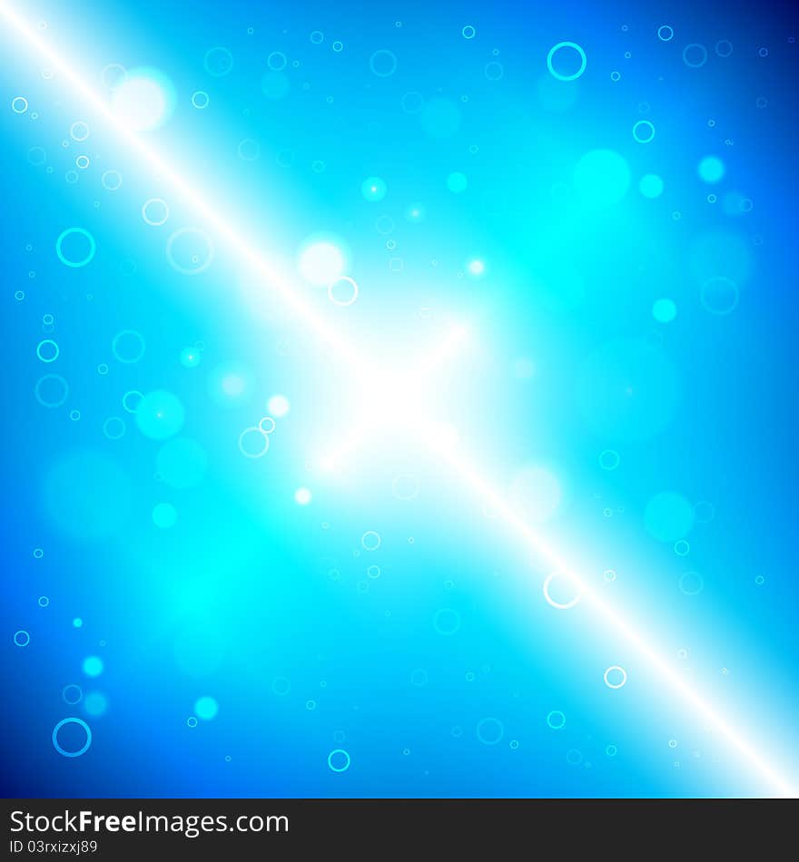 Abstract Blue Background