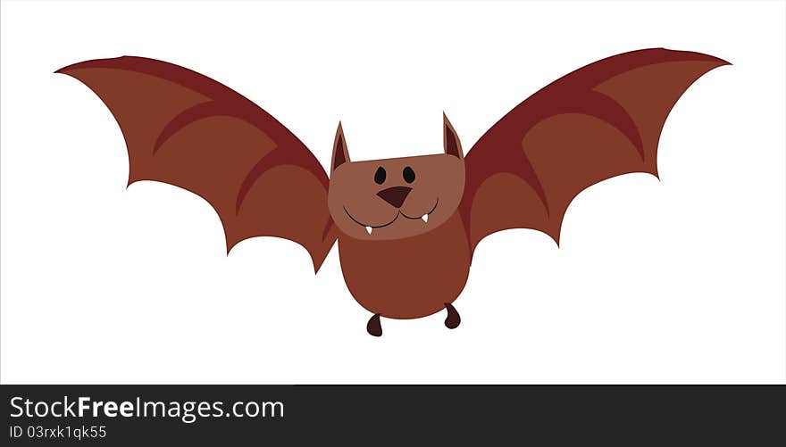 Illustration of bet animal with vector file